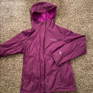 Columbia packable rain jacket